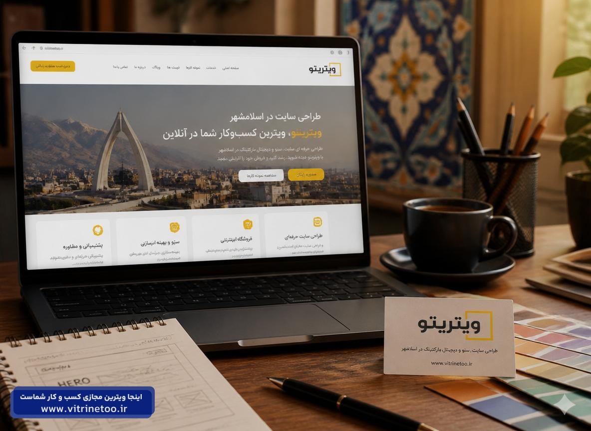 طراحی سایت در اسلامشهر